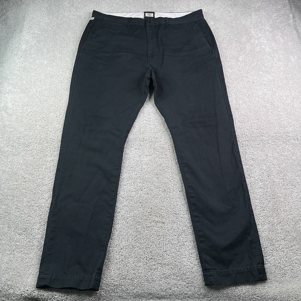 Citizens of Humanity Pants Mens 38x32 Black Chino Cotton Twill USA Made Trousers